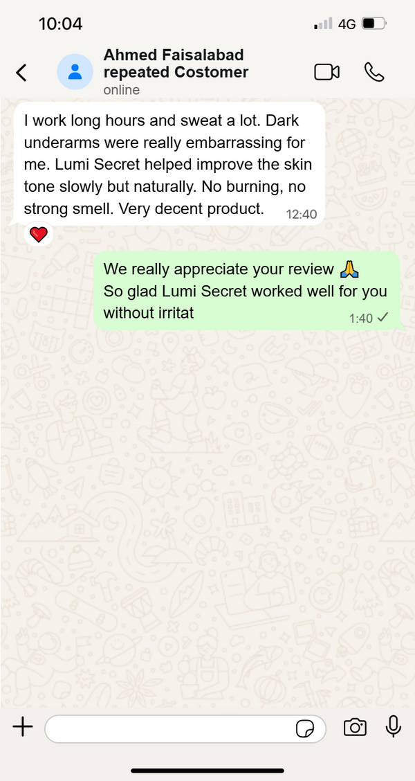 Ahmed Faisalabad repeated Costomer